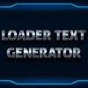 Loader text generator